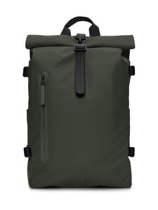 Rains - Rolltop Large W3 -reppu - 03 GREEN | Stockmann