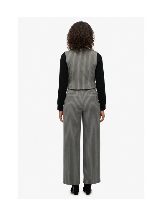 Superdry - Püksid Mid Rise Pinstripe - D6X GREY PINSTRIPE | Stockmann - photo 8