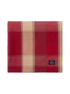 Lexington - Checked lina un kokvilnas galdauts - 4400-RED/BEIGE | Stockmann