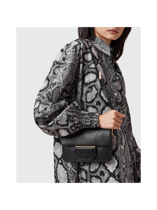 Allsaints - Jupiter Grain -olkalaukku - BLACK | Stockmann - photo 5