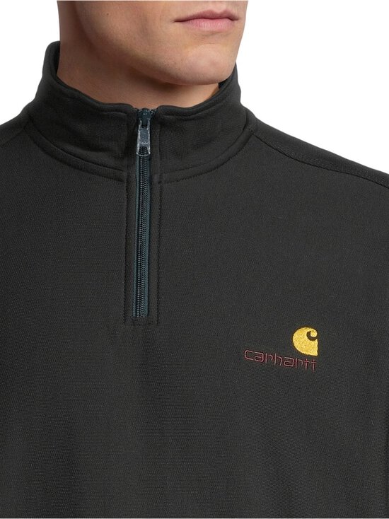 Carhartt WIP - Half Zip American Script -collegepaita - 3T6XX RAVEN /--- | Stockmann - photo 4