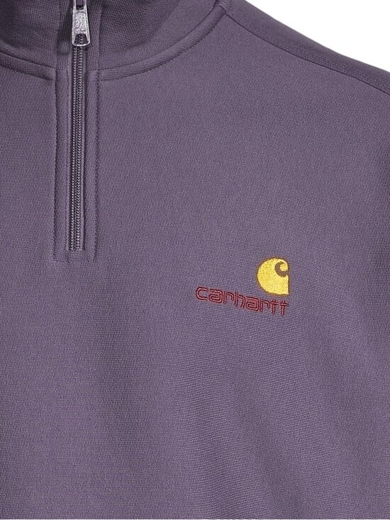 Carhartt WIP - Half Zip American Script džemperis - 3RIXX SHADY PURPLE | Stockmann - photo 4