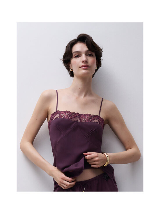 Chantelle - Illusion-yötoppi - 0UA AUBERGINE | Stockmann - photo 6