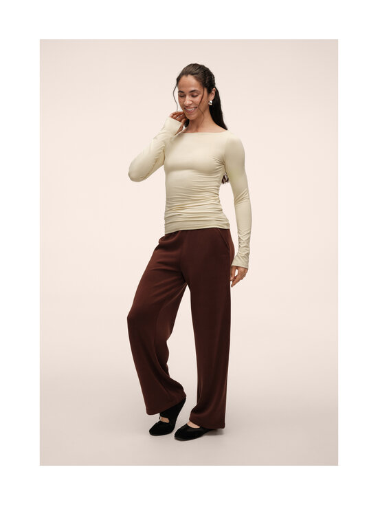 Casall - Peachy Straight Leg -housut - 969 DARK BROWN | Stockmann - photo 3