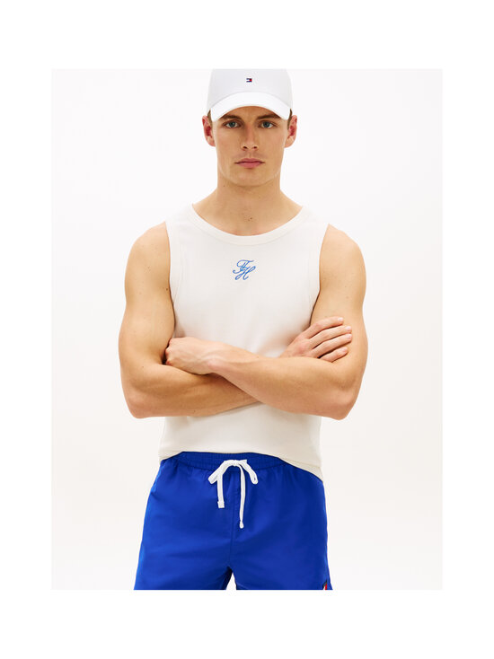 Tommy Hilfiger - Rib Tank krekls bez piedurknēm - Z00 IVORY PETAL | Stockmann - photo 5