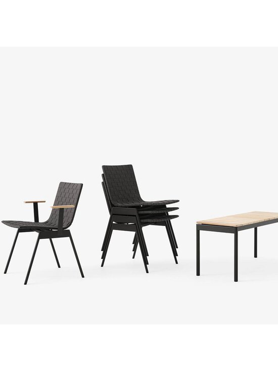 &Tradition - Ville AV34 -tuoli käsinojilla - MUSTA | Stockmann - photo 6