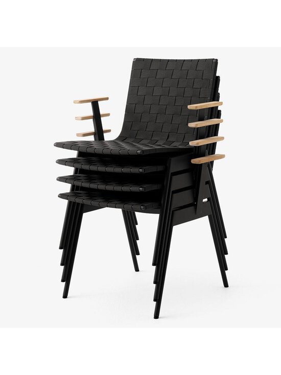 &Tradition - Ville AV34 -tuoli käsinojilla - MUSTA | Stockmann - photo 3