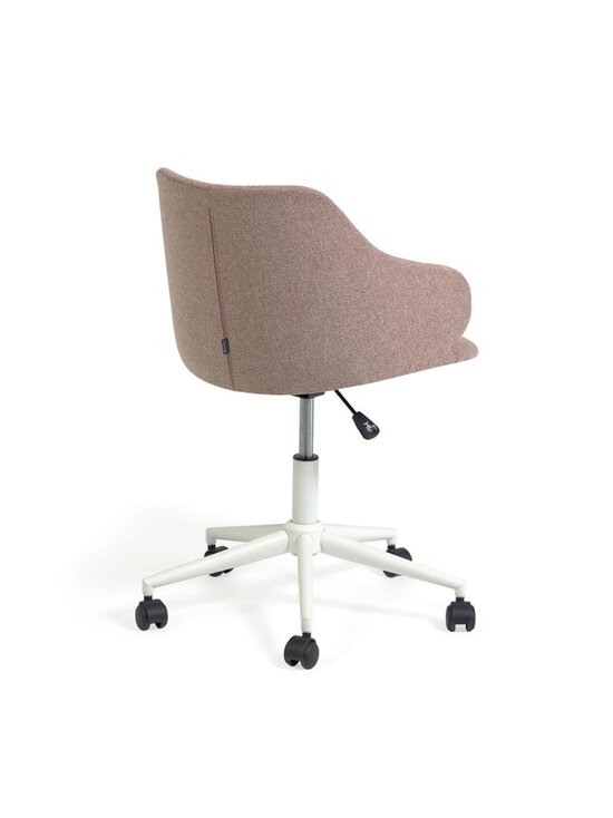 Kave Home - Einara-työtuoli - MUSTA,VAALEANPUNAINEN,VALKOINEN | Stockmann - photo 3