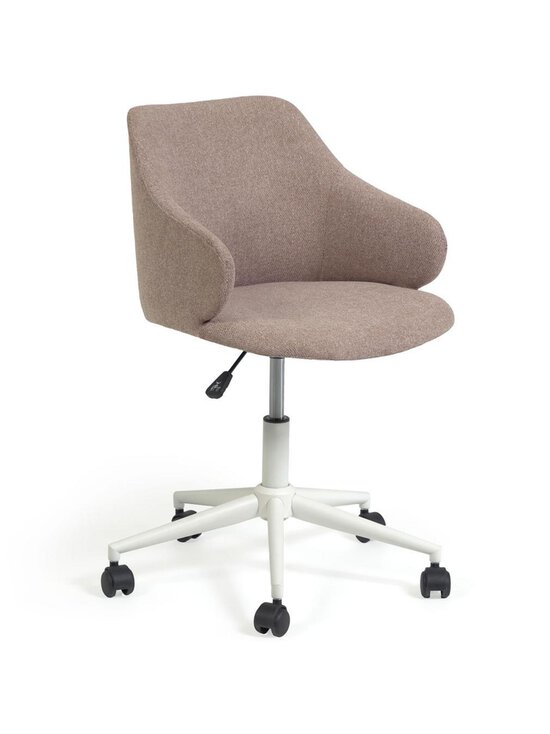 Kave Home - Einara-työtuoli - MUSTA,VAALEANPUNAINEN,VALKOINEN | Stockmann - photo 1