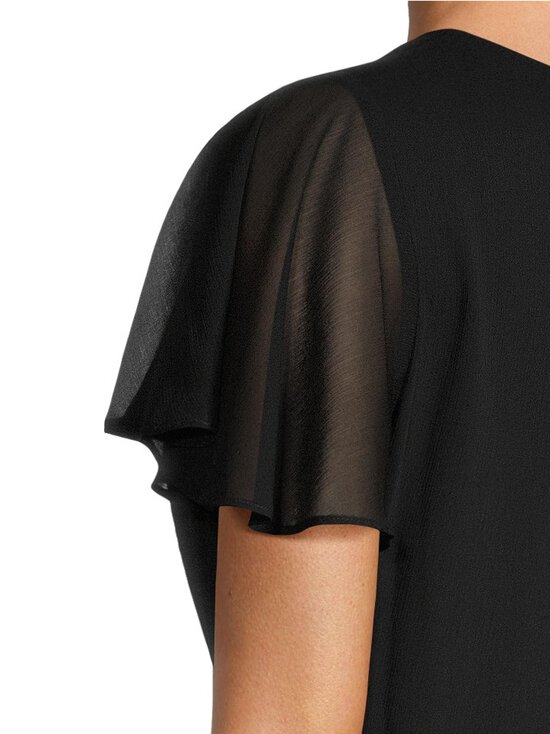 Lauren Ralph Lauren - Georgette Flutter-Sleeve Gown kleita - BLACK - photo 7 Lauren Ralph Lauren - Georgette Flutter-Sleeve Gown kleita - BLACK | Stockmann - photo 7