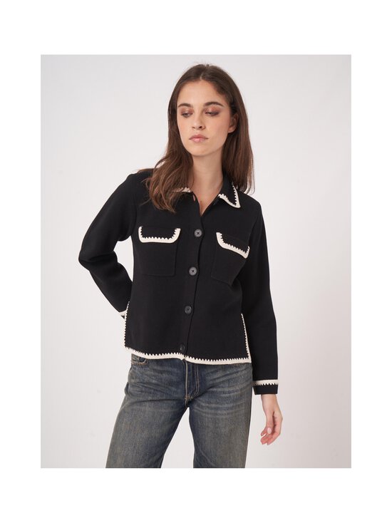 Repeat - Neuletakki - BLACK (8380) - photo 2 Repeat - Neuletakki - BLACK (8380) | Stockmann - photo 2