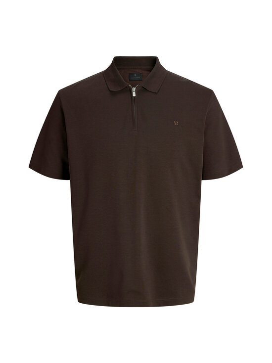 Jack & Jones - Polosärk JprBlaEthan Zip - CHOCOLATE TORTE | Stockmann - photo 1