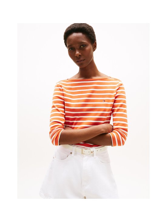 Tommy Hilfiger - New Cody -trikoopaita - 0DM CLASSIC BRETON ORANGE/ ECU - photo 4 Tommy Hilfiger - New Cody -trikoopaita - 0DM CLASSIC BRETON ORANGE/ ECU | Stockmann - photo 4