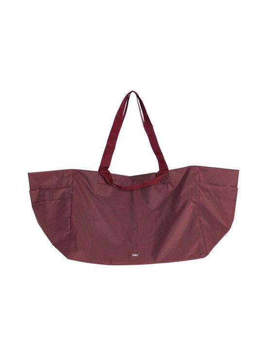 HAY - Grid Weekend Bag Large -laukku - BURGUNDY | Stockmann - photo 1