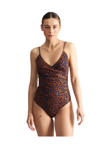 Dedicated - Wrap Klinte Leopard -uimapuku - CHIPMUNK | Stockmann