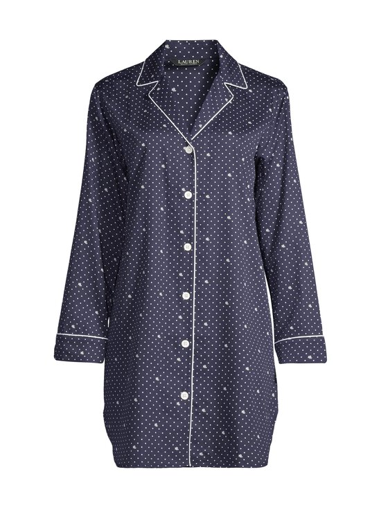 Lauren Ralph Lauren - Öösärk Notch Collar - 401 NAVY PRT | Stockmann - photo 1
