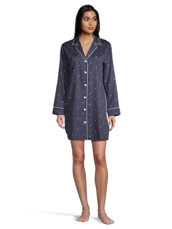 Lauren Ralph Lauren - Öösärk Notch Collar - 401 NAVY PRT | Stockmann - photo 2