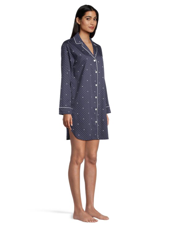 Lauren Ralph Lauren - Öösärk Notch Collar - 401 NAVY PRT | Stockmann - photo 4