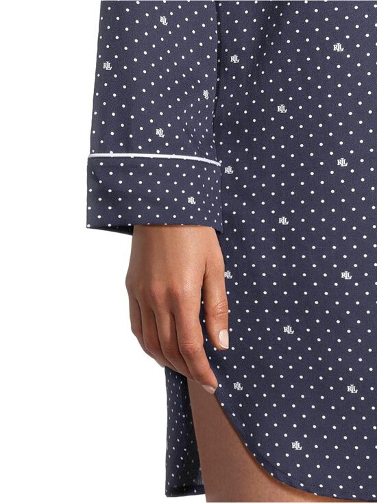 Lauren Ralph Lauren - Öösärk Notch Collar - 401 NAVY PRT | Stockmann - photo 6