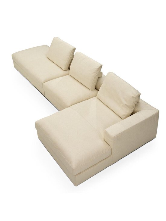 Furninova - Jive Dusk -divaanisohva Dolce Cream -kangas L 401 cm / oikea - BEIGE | Stockmann - photo 2