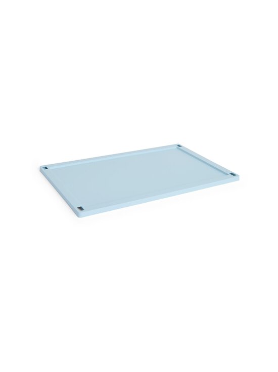 HAY - Hoiukasti kaas Colour Crate Lid Plastic Large, 35,5 x 54,5 x 1,5 cm - SOFT BLUE - photo 1 HAY - Hoiukasti kaas Colour Crate Lid Plastic Large, 35,5 x 54,5 x 1,5 cm - SOFT BLUE | Stockmann - photo 1