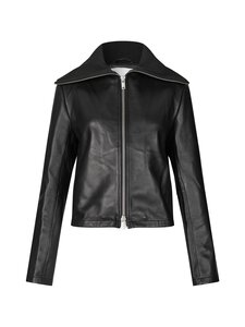 Samsoe Samsoe - Sashira-nahkatakki - CLR000021 BLACK | Stockmann