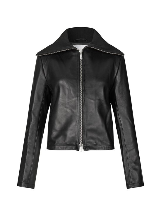 Samsoe Samsoe - Sashira-nahkatakki - CLR000021 BLACK | Stockmann - photo 1