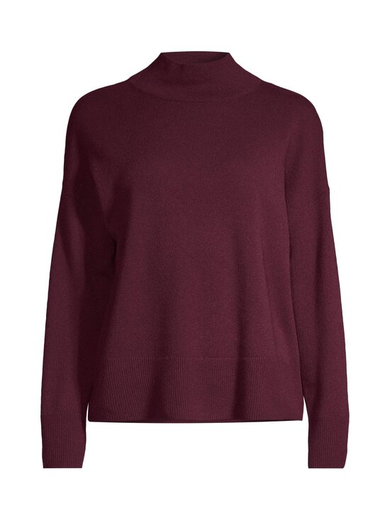 ESSENTIALS by Stockmann - Sicilia Loose Fit -kashmirneulepusero - WINE - HAWTHORN 25515 | Stockmann - photo 1