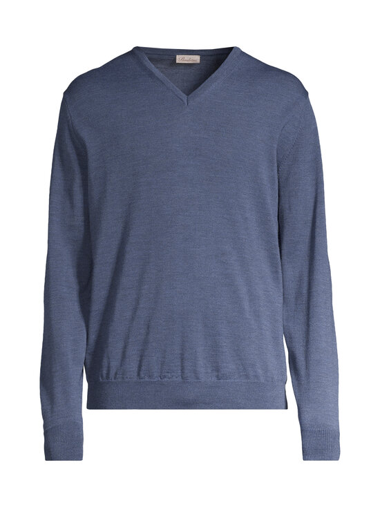 Stenströms - V-Neck-merinovillaneule - 160 DARK BLUE | Stockmann - photo 1