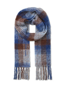 Samsoe Samsoe - Alex-huivi - CLR002844 BROWN MEL. CH. | Stockmann