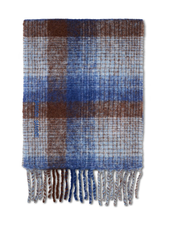 Samsoe Samsoe - Alex-huivi - CLR002844 BROWN MEL. CH. | Stockmann - photo 2