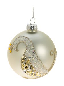 Weiste - Peacock-joulupallo 8 cm - WHITE | Stockmann
