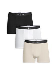 Polo Ralph Lauren - Classic Trunk -bokserit 3-pack - 3PK STNWR GREY/WHITE/BLACK | Stockmann
