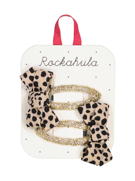 Rockahula - Leopard Love Twisty Bow matu klipši, 2 gab. - LEOPARD - photo 1 Rockahula - Leopard Love Twisty Bow matu klipši, 2 gab. - LEOPARD | Stockmann - photo 1
