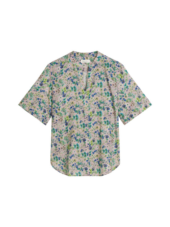 Marc O'Polo - Lyhythihainen paitapusero - 8378 LIGHT PINK_MULTI_04 | Stockmann - photo 1