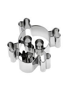Birkmann - Scull gingerbread mold 6.5 cm - TERÄS | Stockmann