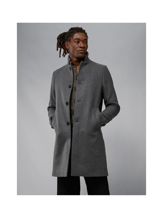 J.Lindeberg - Holger 2.0 Wool Blend Coat - U221 VOLCANIC ASH - photo 2 J.Lindeberg - Holger 2.0 Wool Blend Coat - U221 VOLCANIC ASH | Stockmann - photo 2