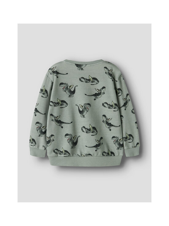 Name It - NmmKasse Regular -collegepaita - GREEN MILIEU | Stockmann - photo 2
