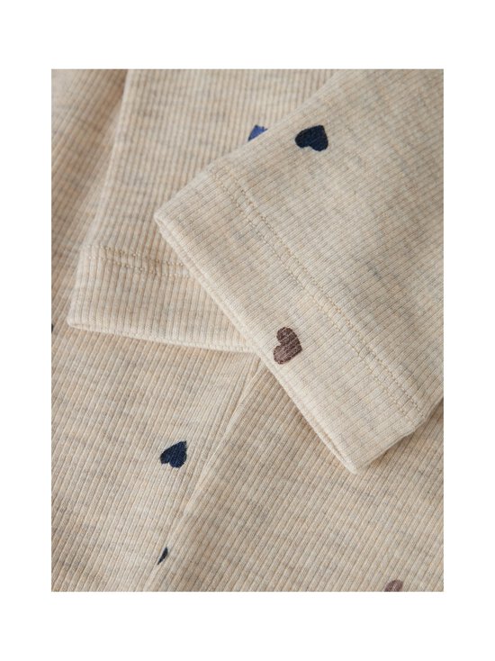 Name It - NmfNutti-leggingsit - PEYOTE MELANGE AOP:HEARTS | Stockmann - photo 3