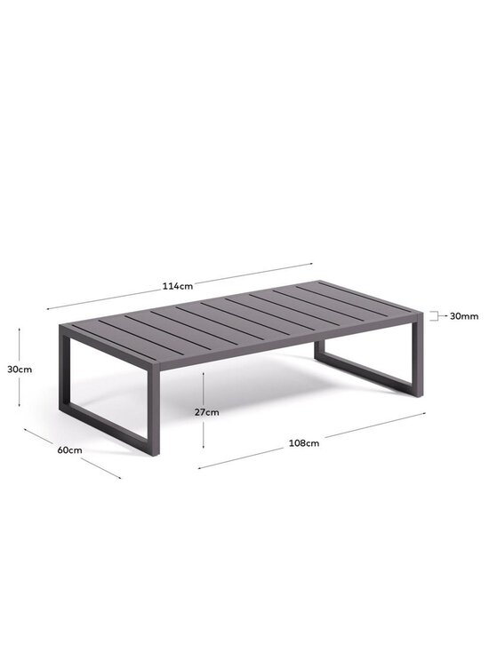 Kave Home - Comova-sohvapöytä - MUSTA | Stockmann - photo 5