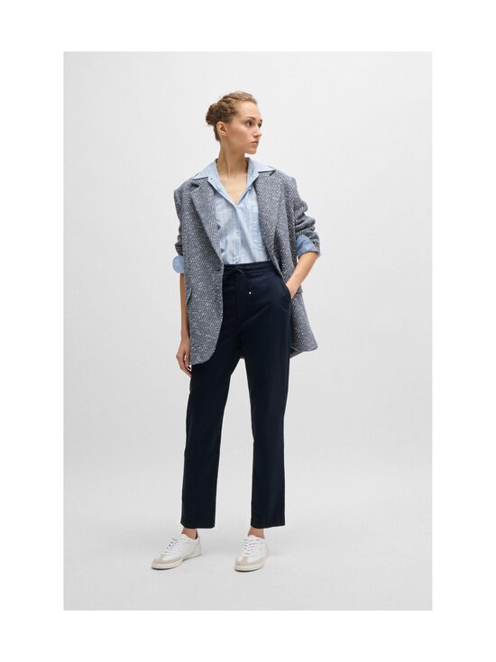 BOSS - Tapata2-puuvillahousut - 404 DARK BLUE | Stockmann - photo 4