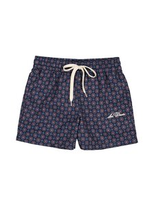 Les Deux - Stan Ornament -uimashortsit - 460460-DARK NAVY | Stockmann