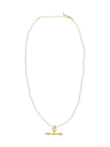 MISSOMA - Harris Reed Pearl T-Bar kaklarota - GOLD | Stockmann