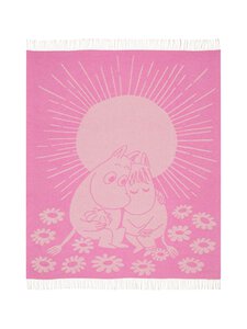 Moomin Arabia - Muumi Sydänkäpyset vilnas pleds 130 x 180 cm - MULTICOLOR | Stockmann