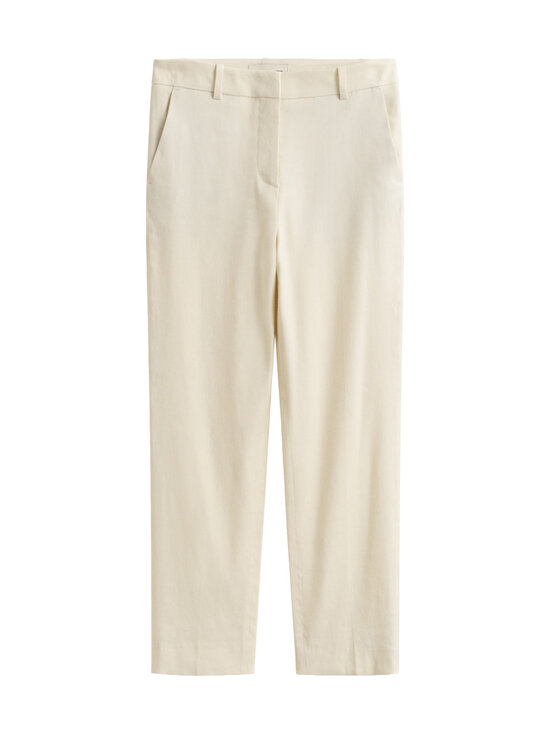GANT - Linasegust püksid GANT Tailored Stretch - 119 CREAMED WHITE | Stockmann - photo 1