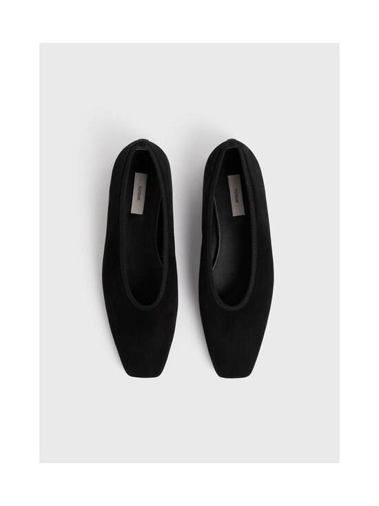 TOTEME - Minimalist Suede -ballerinat - BLACK 001 | Stockmann - photo 2