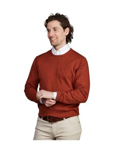 HANSEN&JACOB - Crew Neck -neulepaita - 29 BURNT ORANGE | Stockmann