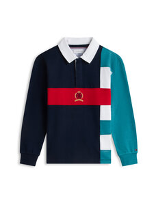 Tommy Hilfiger - Särk Crest Colourblock - C1G DARK NIGHT NAVY | Stockmann