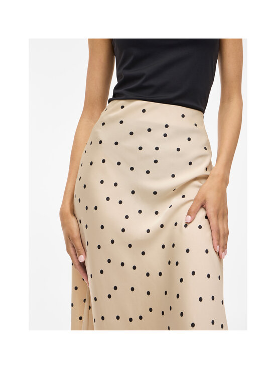 Vila - Midiseelik ViEllette - CEMENT AOP:BLACK DOTS | Stockmann - photo 4