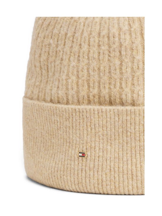 Tommy Hilfiger - Enamel-palmikkoneulepipo - RBT SANDALWOOD MELANGE | Stockmann - photo 3